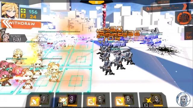 Girls' Frontline - Theater 3 - Day 8 (Elem. 8 + Adv. 8, high & low-spec teams) смотреть онлайн