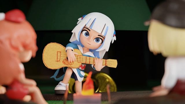Campfire song | Hololive Animation смотреть онлайн