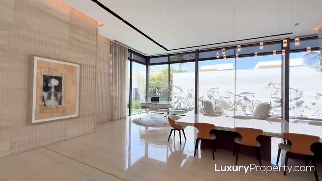 Exquisitely Curated Residence Surrounded by Tropical Greenery смотреть онлайн