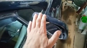 Замена бокового зеркала Авенсиса 2 на зеркало с праворукого Авенсиса