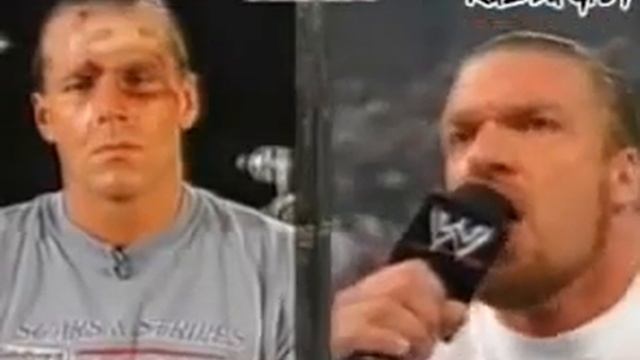 WWE Raw (2002) - Shawn Michaels & Triple H Segment - 8/5/02 смотреть онлайн