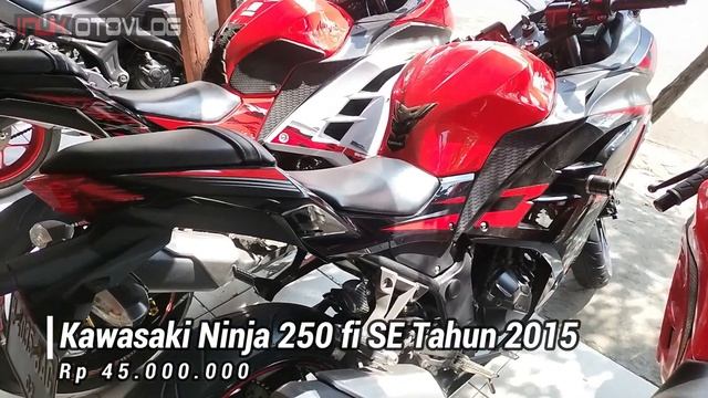 PALING LENGKAP!!! STOK MOTOR BEKAS NINJA 250,R25,CBR 250 смотреть онлайн