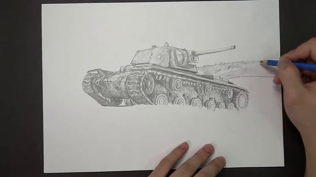 How To Draw Powerful Tank With An Unusual Blaster | Art Director смотреть онлайн