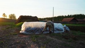 ДЕРЕВЕНСКОЕ УТРО | ЖИЗНЬ ВДАЛИ ОТ ЦИВИЛИЗАЦИИ | ОГОРОД | СОСЕДИ | ЗАНОСИМ ПЕЧЬ В БАНЮ