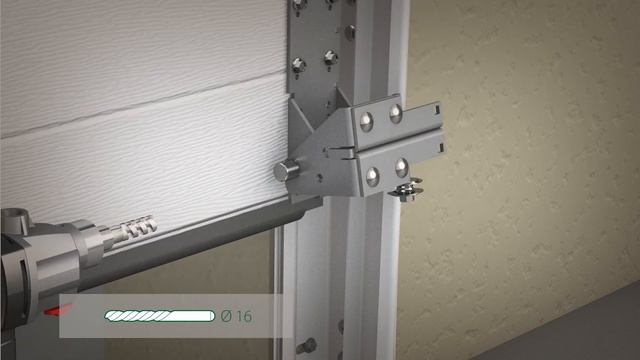 Монтаж ригельного замка для промышленных ворот ALUTECH - видеоинструкция смотреть онлайн