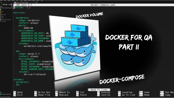 Основы Docker для тестировщиков часть 2. Docker for QA
