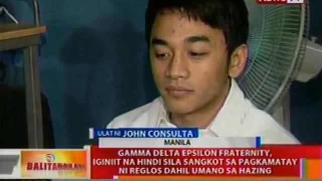 BT: Gamma Delta Epsilon frat, iginiit na sila ang nasa resort kung saan na-hazing si Reglos смотреть онлайн