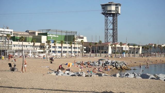Early Morning, Beach, Nudists. Barcelona Daily!