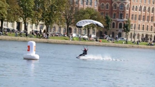 Скоростное пилотирование купола /Swoop Freestyle 2017