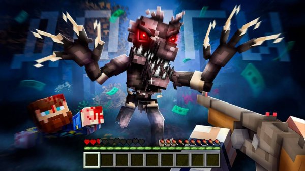 Майнкрафт но Мы Отдаём 2000 ДОЛГА В Страшном Лесу Режим Debt Hunt+Фиксплей