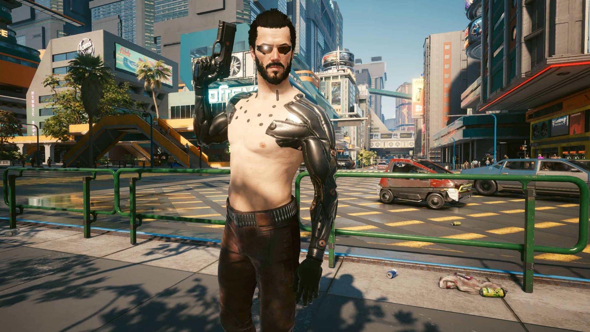 Deus Ex. Human Revolution (Sewers Signal & BellTower army) - next - _ - Part - _ - as CybePunk 2027