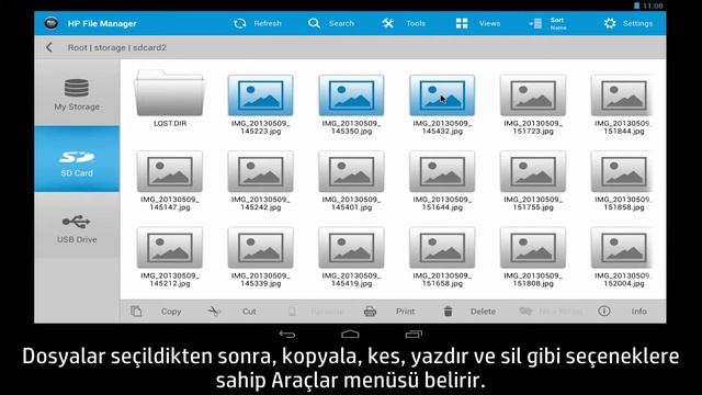 Android 4.2 (Jelly Bean) ile HP File Manager App'ı Kullanma смотреть онлайн