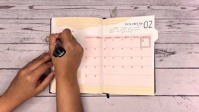 February 2023 Bullet Journal Setup | Simple and Aesthetic Spreads смотреть онлайн