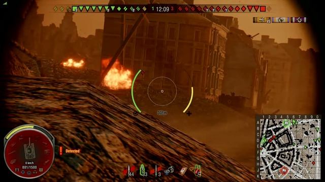 World of Tanks Tiger 131 Mastery on Ruinberg смотреть онлайн