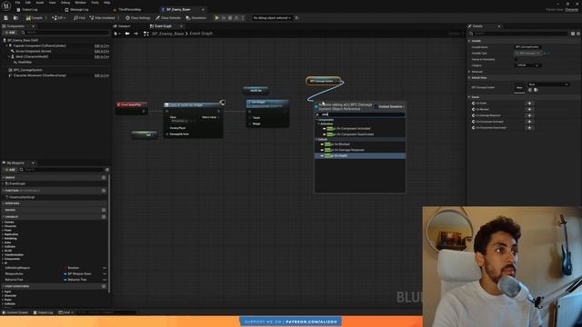 Smart Enemy AI Part 7 Damage System Tutorial in Unreal Engine 5 (UE5) смотреть онлайн