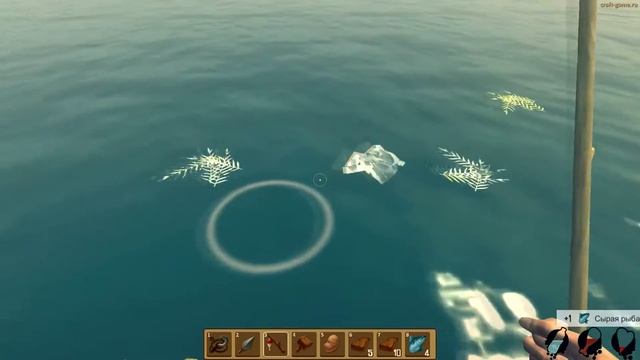 Raft #1 Первое нападение акулы. Кто кого? смотреть онлайн