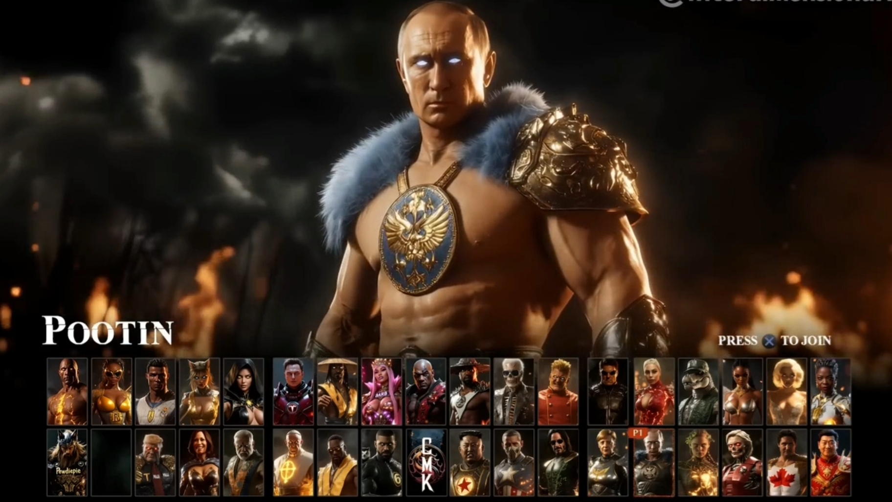 Знаменитости в Мортал Комбат. Celebrity Mortal Kombat