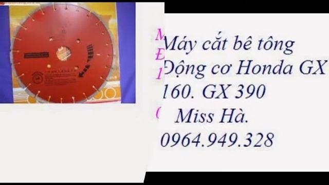 Máy cắt VIP//0964.949.328// bê tông chạy xăng, động cơ Honda смотреть онлайн