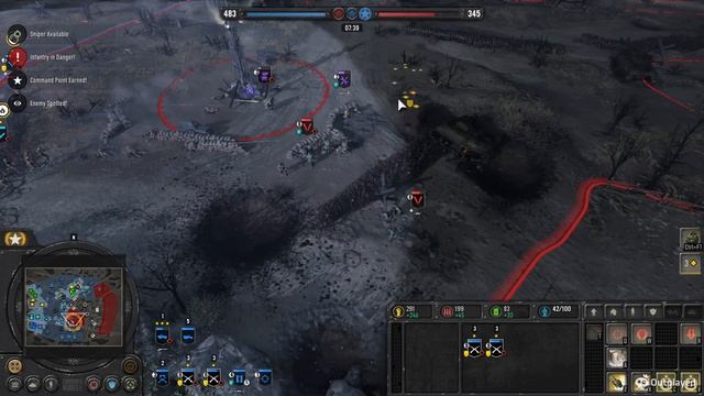 Company Of Heroes 3 - 4v4 Short and Sweet 4/9/23 смотреть онлайн