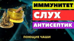 ВОССТАНОВЛЕНИЕ СЛУХА, УКРЕПЛЕНИЕ ИММУНИТЕТА ЗВУКОМ ПОЮЩИХ ТИБЕТСКИХ ЧАШ + МАТРИЦА