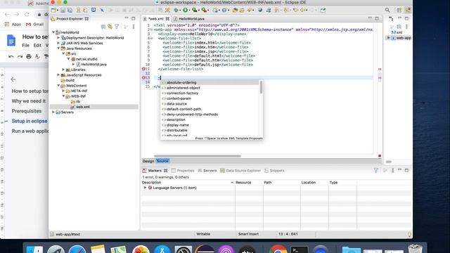 How to use tomcat under eclipse. (Use 1080 for better resolution) смотреть онлайн