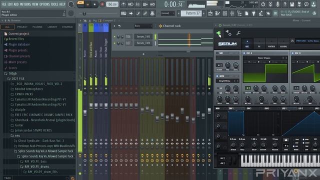 HOW TO MAKE MELODIC DUBSTEP | FL Studio 21 Tutorial | PRIYANX смотреть онлайн
