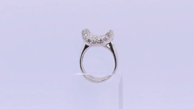 Золотое кольцо с бриллиантами 585° смотреть онлайн