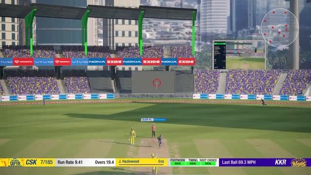 Match No-42 in IPL 2020 | CSK vs KKR Game Play | Cricket 19 смотреть онлайн