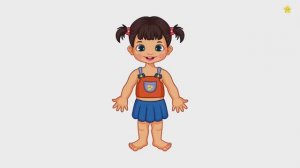 Учим части тела у людей и животных, развивающие видео для детей.