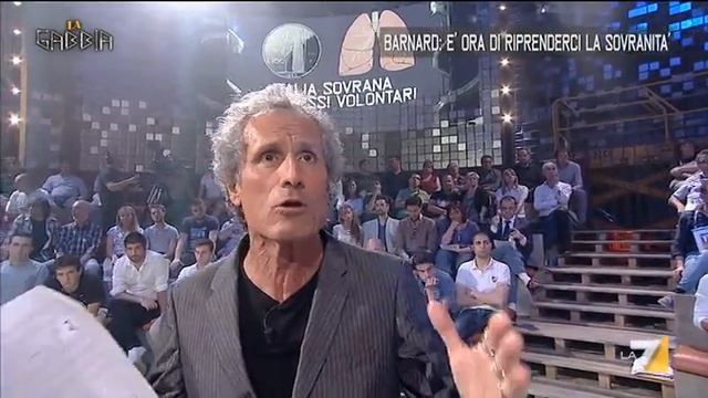 La Gabbia - Barnard: "è ora di riprenderci la sovranità" (21/05/2014) смотреть онлайн