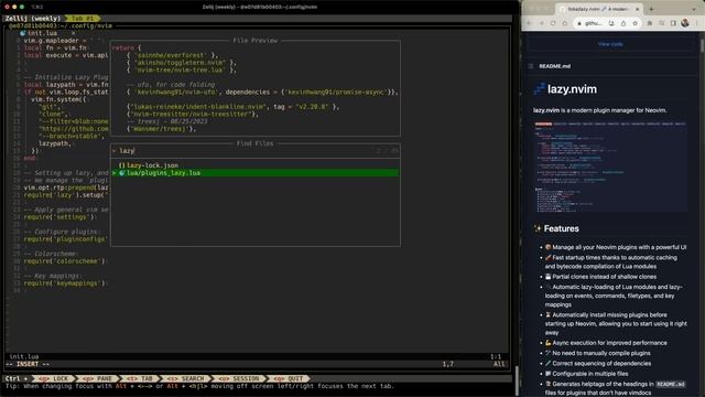 lazy.nvim - Weekly (Neo)vim Plugin смотреть онлайн
