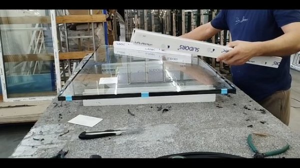 раздвижные окна Slidors часть 1