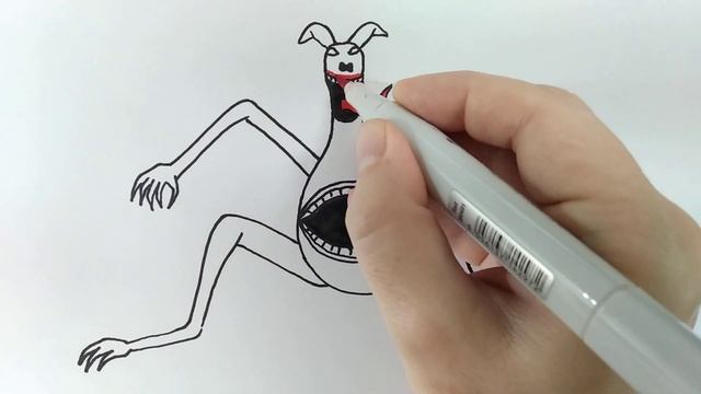 Рисуем Кенгуру из ЗООЧОСИС