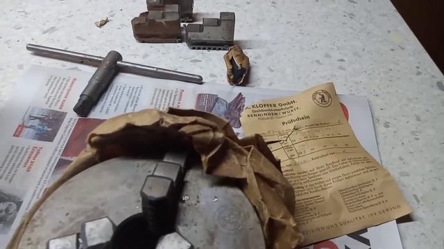 токарный патрон оригинальные молотки original klopfer Germany смотреть онлайн