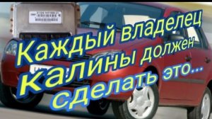 Калиноводам посвящается. Перенос ЭБУ на калине..mp4