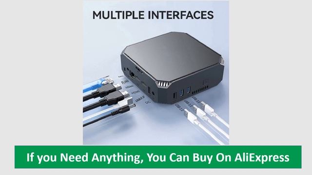 FIREBAT AK2 PLUS MiniPC Intel N100 Dual Band WiFi5 BT4.2 16GB 512GB