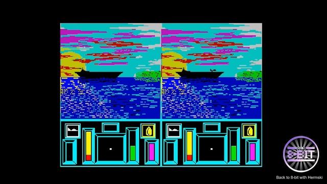 Top Gun Game Sinclair ZX Spectrum 1986 смотреть онлайн