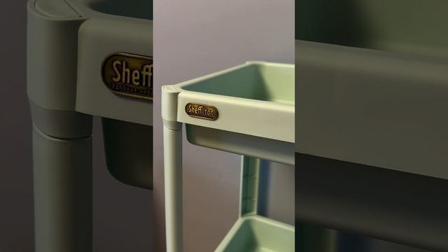 Стеллаж SHT-SS25-4 пастельно-зелёный смотреть онлайн