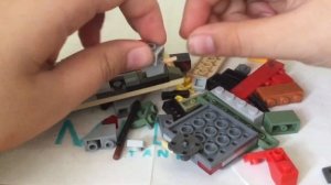 Mini lego tanks instruction: landkreuzer p.1000 Ratte