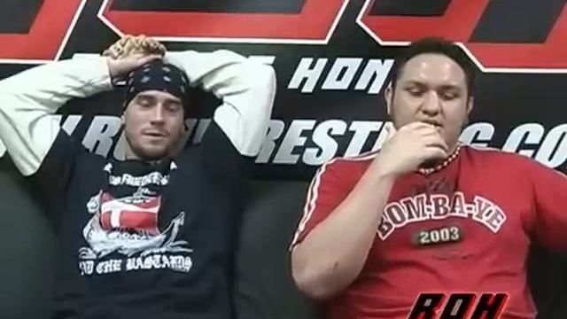 Samoa Joe and CM Punk [ROH Straight Shootin'] смотреть онлайн