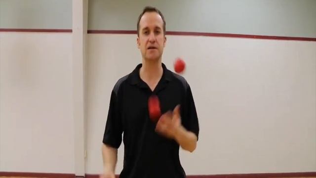 Уроки жонглирования 3 мяча (на английском)