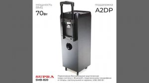 Midi-система SUPRA SMB-820