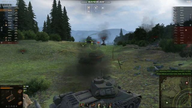 World Of Tanks. Бой на Т-34-85 смотреть онлайн
