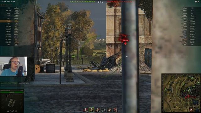 SZKODA SŁÓW - T110E5 po zmianach - Piaskownica - World of Tanks смотреть онлайн