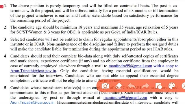 ICAR Requirment 2022 / ICAR Jobs 12th/ITI candidate 2022 / New Requirement vacancy online 2022 смотреть онлайн