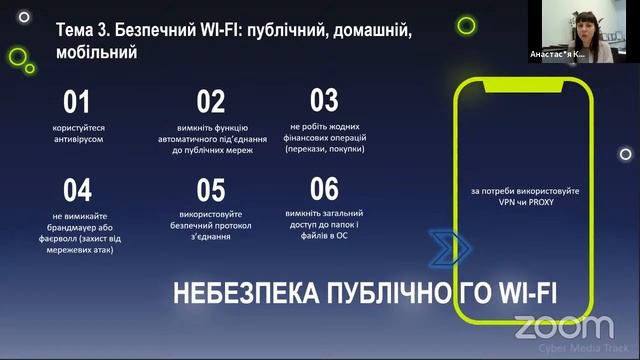 Кібергігієна – складова безпечного освітнього середовища закладу освіти смотреть онлайн