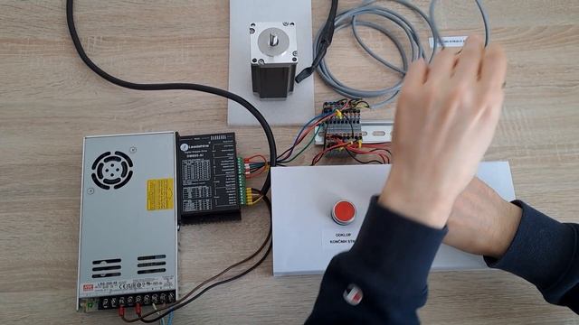 Using Leadshine DM805-AI driver to control stepper motor with limit switches смотреть онлайн