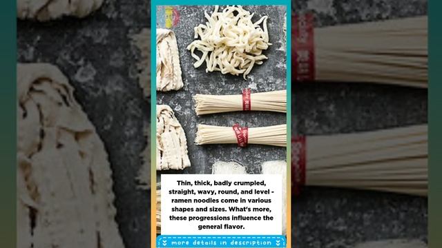 30 Fun Facts About Ramen That Blow Your Mind #12 #shorts