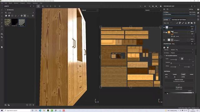 Substance Painter Simple Wood Tutorial смотреть онлайн
