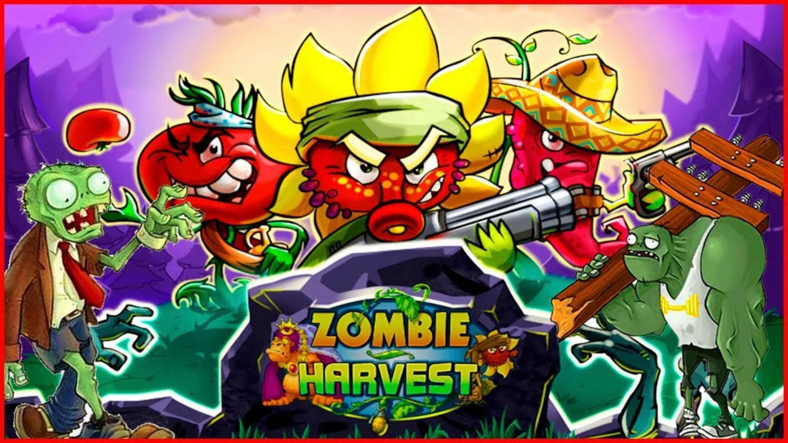 Zombie Harvest - Овощная смесь со вкусом зомби.
Растения против зомби смотреть онлайн